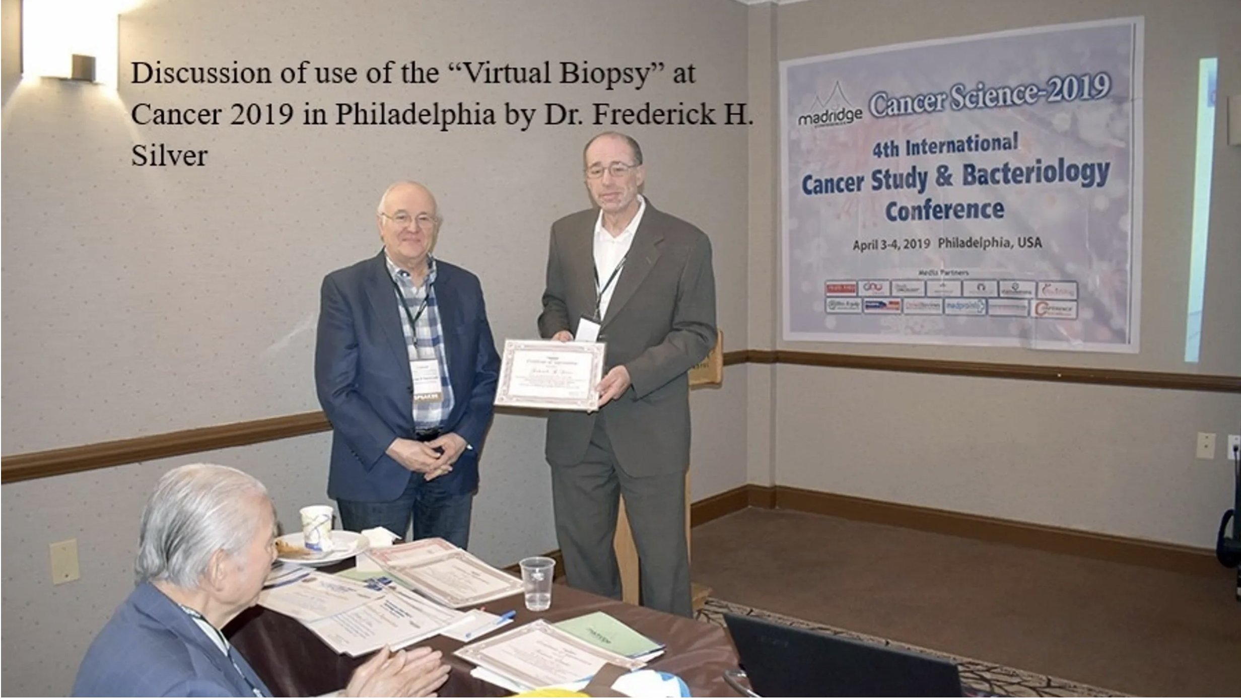 DISCUSSION OF THE USE OF “VIBRATIONAL VIRTUAL BIOPSY” AT CANCER 2019!